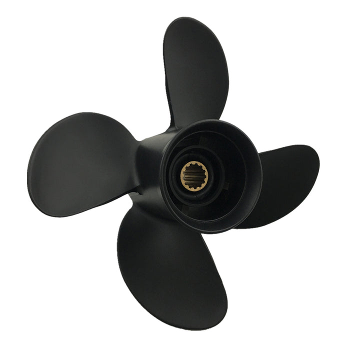 Captain Propeller 4 Blades 10.6x12 Fit Suzuki Outboard EngineDT35C DT40 DF40 DF40A DT50/50M DF50 DF50A DT55 DT60 DF60A DT65