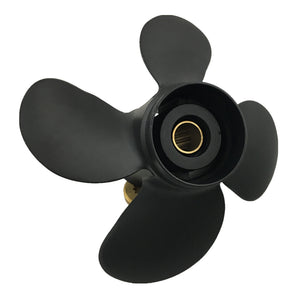 Captain Propeller 4 Blades 10.6x12 Fit Suzuki Outboard EngineDT35C DT40 DF40 DF40A DT50/50M DF50 DF50A DT55 DT60 DF60A DT65