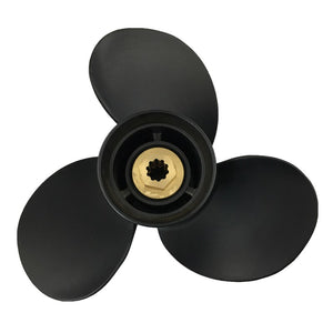CAPTAIN Propeller 10.25x14 Fit Mercury Outboard Engines 25HP 28HP 30HP Aluminum 10 Tooth Spline