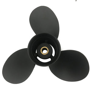 Captain Propeller 9 1/4X9 Fit Evinrude&Johnson Outboard Engines 8HP 9.9HP 9.5HP 15HP Aluminum 13 Tooth Spline RH 763458