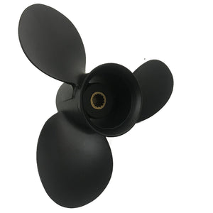 Captain Propeller 9 1/4X9 Fit Evinrude&Johnson Outboard Engines 8HP 9.9HP 9.5HP 15HP Aluminum 13 Tooth Spline RH 763458