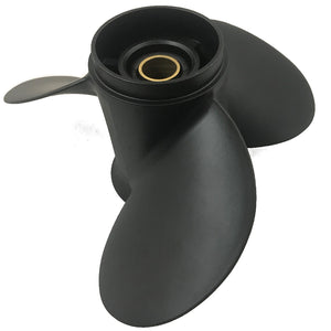 Captain Propeller 10 1/2x11 Fit Evinrude&Johnson Outboard Engine ETEC 15HP 20HP 25HP 30HP 35HP 14 Tooth Spline RH 765049