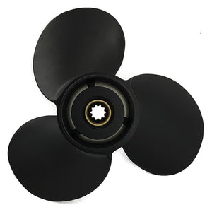 CAPTAIN Propeller 10.25x14 Fit Mercury Outboard Engines 25HP 28HP 30HP Aluminum 10 Tooth Spline