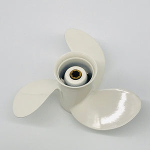 Captain Propeller 8 1/2x8 1/2-N Fit Yamaha Outboard Engine 6HP 8HP F6 F8 F9.9 Aluminum 7 Tooth Spline RH 6G1-45941-00-EL