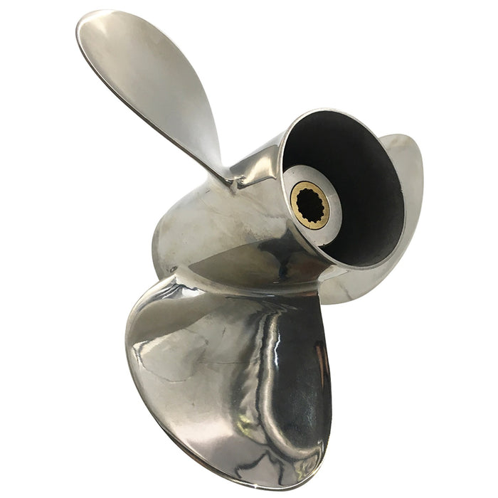 Captain Propeller 9.25x9 Fit Mercury Outboard Engines 9.9 CT 15HP 20 HP Stainless Steel 14 Tooth Spline RH 48-897750A11