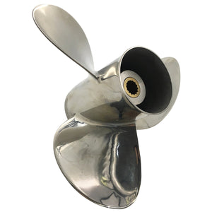 Captain Propeller 9.25x10 Fit Mercury Outboard Engines 9.9 CT 15HP 20 HP Stainless Steel 14 Tooth Spline RH 48-897752A11