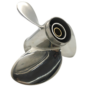 Captain Propeller 9.25x10 Fit Mercury Outboard Engines 9.9 CT 15HP 20 HP Stainless Steel 14 Tooth Spline RH 48-897752A11