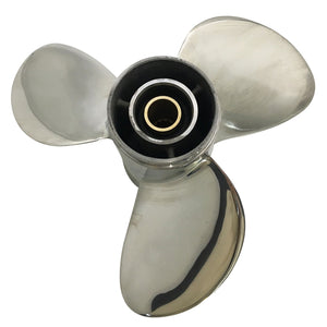 Captain Propeller 9.25x10 Fit Mercury Outboard Engines 9.9 CT 15HP 20 HP Stainless Steel 14 Tooth Spline RH 48-897752A11