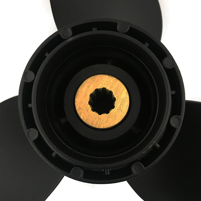 Captain Propeller 9 1/4x8 58100-91D00-019 Fit Suzuki Outboard Engine DF9.9A DF8A DT15C DF15 DF9.9 DT15 DT9.9 10 Tooth Spline RH