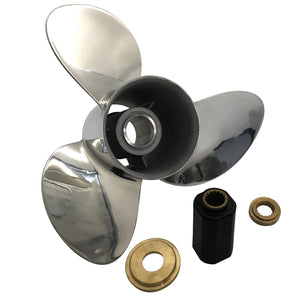 Captain Propeller 15.25x19 Fit Suzuki Outboard Engines DF200 DF225 DF300 Stainless Steel 15 Tooth Spline RH 990C0-00830-19P