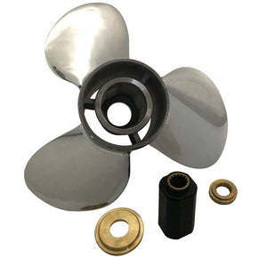Captain Propeller 15.25x19 Fit Suzuki Outboard Engines DF200 DF225 DF300 Stainless Steel 15 Tooth Spline RH 990C0-00830-19P