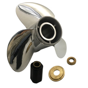 Captain Propeller 16x19 Fit Mercury Outboard Engines 175HP 220HP 225HP 250HP Stainless Steel 15 Tooth Spline LH 48-8M0040401