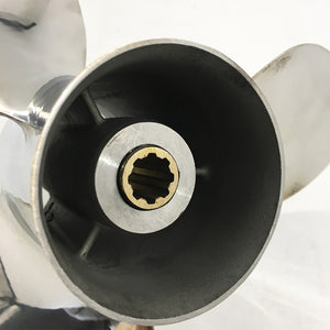 Captain Propeller 9 1/4X11 Fit Honda Outboard Engine BF8D/BF9.9D, BF9.9/BF15A, BF15D/BF20D 8 Tooth Spline RH 58133-ZV4-011AH