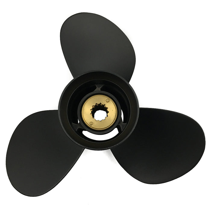 Captain Propeller 11 1/4x10 Fit Mercury Outboard Engines 25HP 35HP 40HP 50HP 55HP 60HP 70HP Aluminum 13 Spline RH 48-73132A45