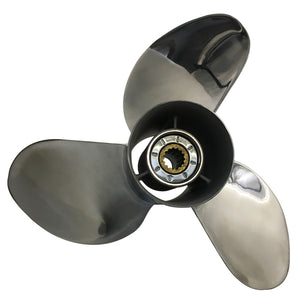 Captain Propeller Stainless Steel 13 7/8x19 Fit Honda Outboard Engine BFP60HP BF90 BF115HP 15 Splines LH 58133-ZW1-B19HR