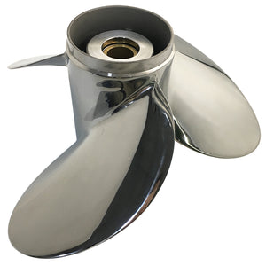 Captain Propeller 14 1/2 x15 Fit Mercury Outboard Engines 80HP 100HP 115HP 140HP Stainless Steel 15 Tooth Spline RH 48-16312A46