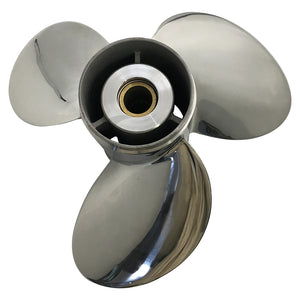 Captain Propeller 13 1/2x15 Fit Mercury Outboard Engines 40HP 50HP 70HP 75HP Stainless Steel 15 Tooth Spline RH 48-854354A46