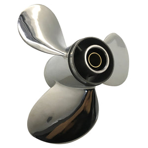 Captain Propeller 10 1/8x13 Fit Yamaha Outboard Engines F25 20HP 30 HP Stainless Steel 10 Tooth Spline RH MAR-GYT3B-02-13